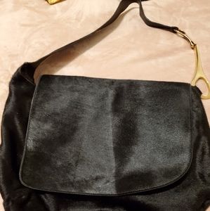 Gucci vintage pony large bag
